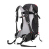 Lightweight hiking backpack with back ventilation in black by alpin loacker