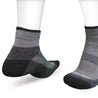 Alpin Loacker short hiking socks ladies in grey