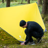 Alpin Loacker Tarp - lightweight awning and rain protection for outdoors