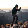 Alpine loacker vaelluskepit hiilikuitua taitettavaksi ulkona vuorella