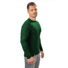Grön Merino långärmad skjorta herr från ALPIN LOACKER, Merino funktionsskjorta 230g/m2 gjord av 100% merinoull