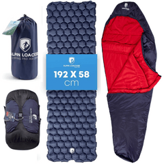 Syn Pro sleeping bag and sleeping mat bundle